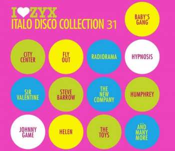 3CD Various: I Love ZYX Italo Disco Collection 31 432079