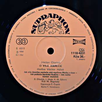 2LP Václav Čtvrtek: O Víle Amálce (2xLP)