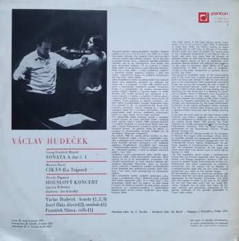 LP Václav Hudeček: Václav Hudeček (74 1)