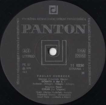 LP Václav Hudeček: Václav Hudeček (74 1)