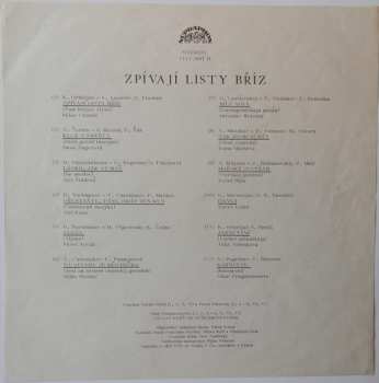 LP Václav Hybš Orchestra: Zpívají Listy Bříz (Sovětská Populární Píseň 1979) 417431