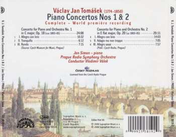 CD Václav Jan Tomášek: Piano Concertos C Major & E Flat Major 412307