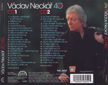 2CD Václav Neckář: 40 Hitů (Jsem Tady Já…) 518