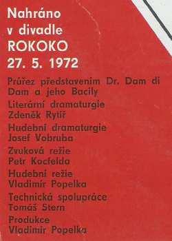 LP Václav Neckář: Doktor Dam Di Dam A Jeho Bacily 64683