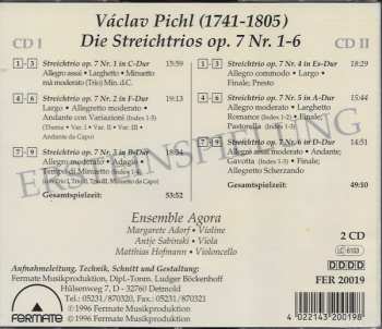 2CD Václav Pichl: Die Streichtrios Op.7 Nr. 1-6 177244