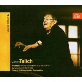 Album Václav Talich: Sinfonia Concertante In E Flat K 297b / Symphony In E Flat K 543