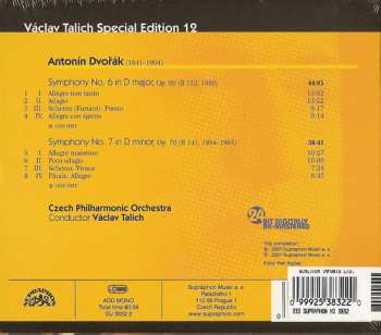 CD Václav Talich: Symphonies Nos. 6 & 7 33993