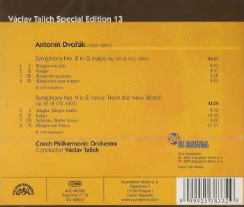 CD Václav Talich: Symphonies Nos. 8 & 9 33994