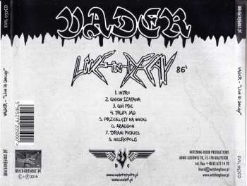 CD Vader: Live In Decay 21304
