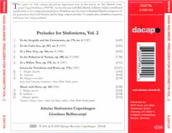 CD Vagn Holmboe: Preludes For Sinfonietta, Vol. 2 287316