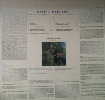 LP Valentin Bakfark: Bálint Bakfark Összes Lantművei 4 122644