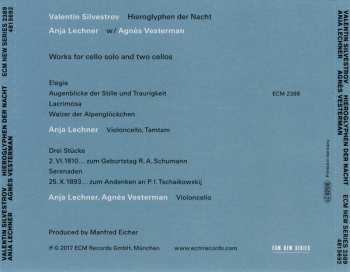 CD Valentin Silvestrov: Hieroglyphen Der Nacht 275322