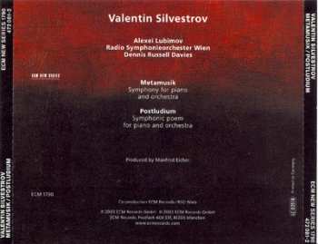 CD Valentin Silvestrov: Metamusik / Postludium 263957