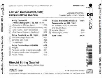 CD Lex van Delden: Complete String Quartets 493618