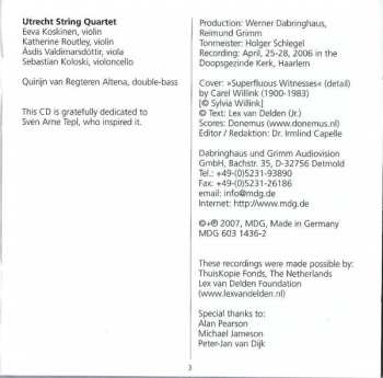 CD Utrecht String Quartet: Complete String Quartets