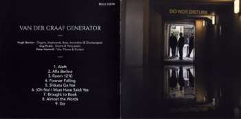 CD Van Der Graaf Generator: Do Not Disturb LTD