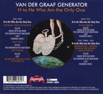 2CD/DVD Van Der Graaf Generator: H To He Who Am The Only One DLX 384393