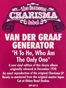 LP Van Der Graaf Generator: H To He Who Am The Only One 378180