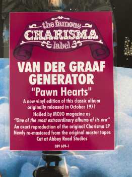 LP Van Der Graaf Generator: Pawn Hearts CLR 381728