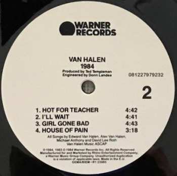 LP Van Halen: 1984 383849