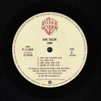 LP Van Halen: 1984 NUM | LTD