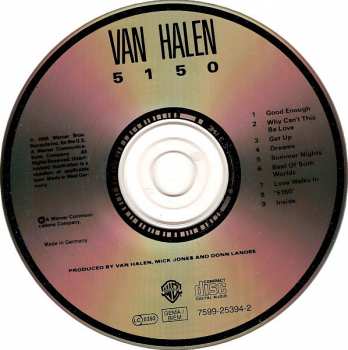 CD Van Halen: 5150 375902
