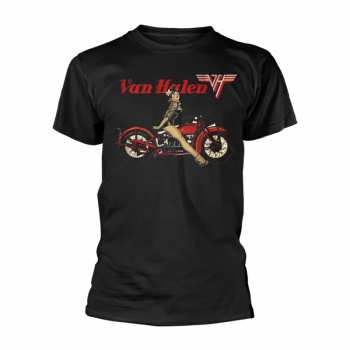 Merch Van Halen: Tričko Pinup Motorcycle