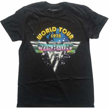 Merch Van Halen: Tričko World Tour '78 Full Colour 