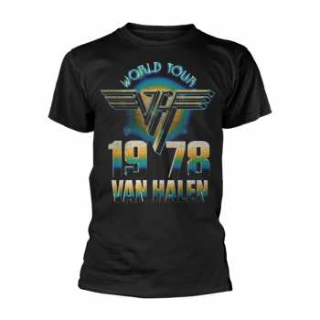 Merch Van Halen: Tričko World Tour '78 L