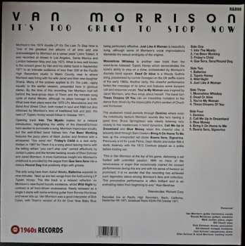 2LP Van Morrison: It's Too Great To Stop Now (Live On The West Coast 1971) 439933