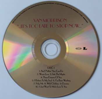 2CD Van Morrison: .. It's Too Late To Stop Now ... 419706