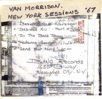 Van Morrison: New York Sessions '67