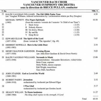 CD Vancouver Bach Choir: Serenade To Music 354517