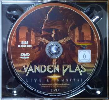 2CD/DVD Vanden Plas: Live & Immortal DLX 410449