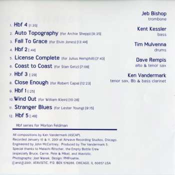 CD Vandermark 5: Acoustic Machine DIGI 308834