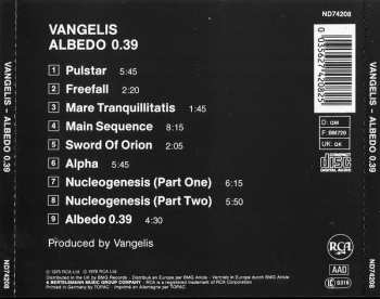CD Vangelis: Albedo 0.39 1470
