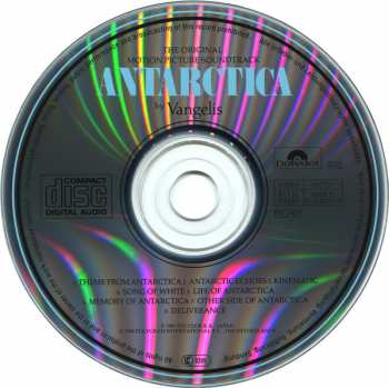 CD Vangelis: Antarctica (Music From Koreyoshi Kurahara's Film) = 南極物語 2395
