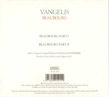 CD Vangelis: Beaubourg 335086