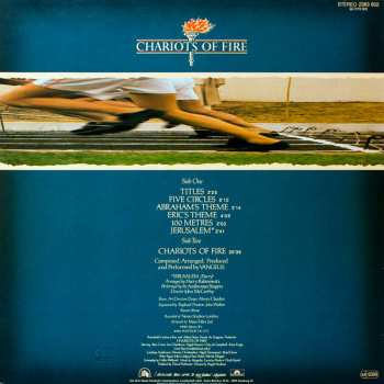 LP Vangelis: Chariots Of Fire