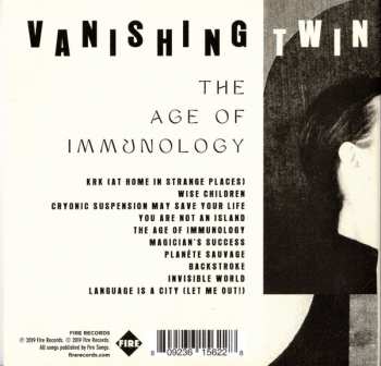 CD Vanishing Twin: The Age Of Immunology 185946