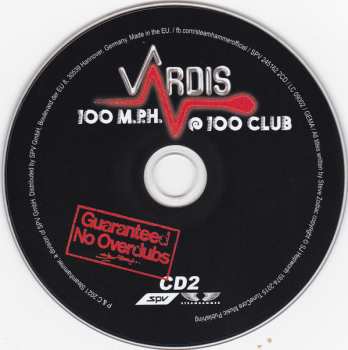 2CD Vardis: 100 M.P.H. @ 100 Club DIGI 454044