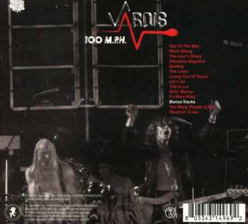 CD Vardis: 100 M.P.H. DIGI 123139