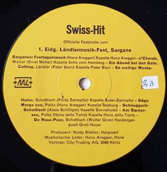 LP Various: Ländlermusikfestival (16 Ländlerkapellen Der Schweiz) 470011