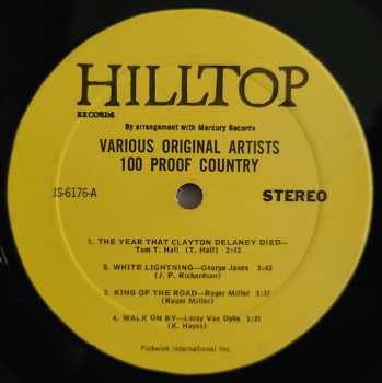 LP Various: 100 Proof Country 487006