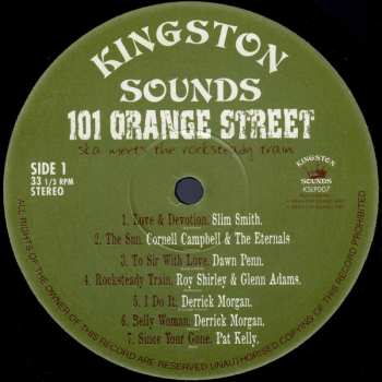 LP Various: 101 Orange Street - Ska Meets The Rocksteady Train 361515