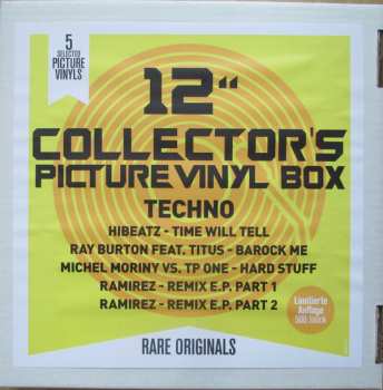 5LP/Box Set Various: 12" Collector's Picture Vinyl Box Techno LTD | NUM | PIC 71532