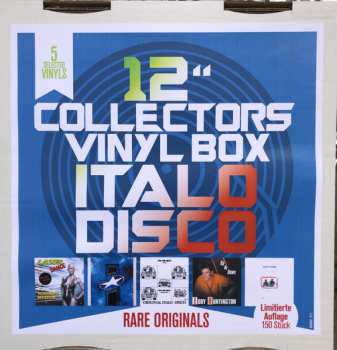 5LP/Box Set Various: 12" Collectors Vinyl Box Italo Disco LTD 86023
