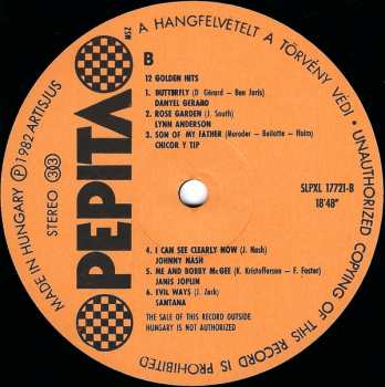 LP Various: 12 Golden Hit's 492312