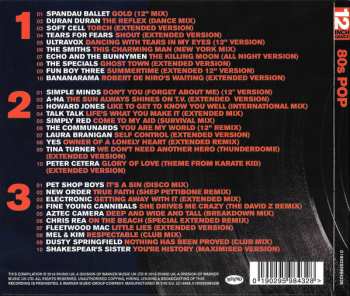 3CD Various: 12 Inch Dance 80s Pop