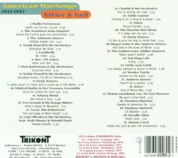 CD Various: 1933-1947 - American War Songs: Hitler & Hell  235459